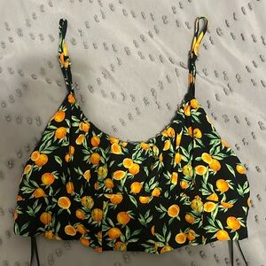 Oranges crop top